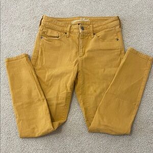 Universal Thread Mustard Yellow Jeans